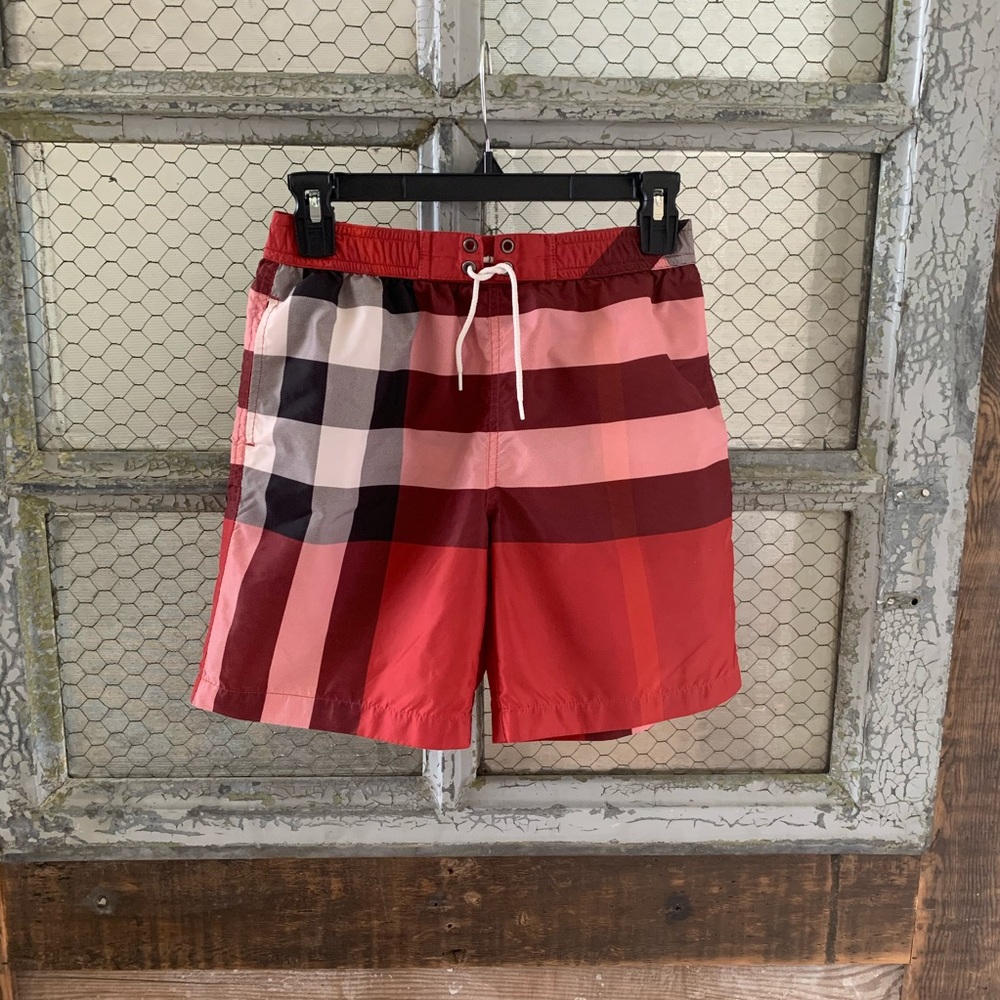 BURBERRY Large Kids Swim Shorts (Unisex)